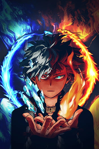 Desktop-wallpaper-shoto-todoroki-art-anime by niggerballs696969696 on  DeviantArt