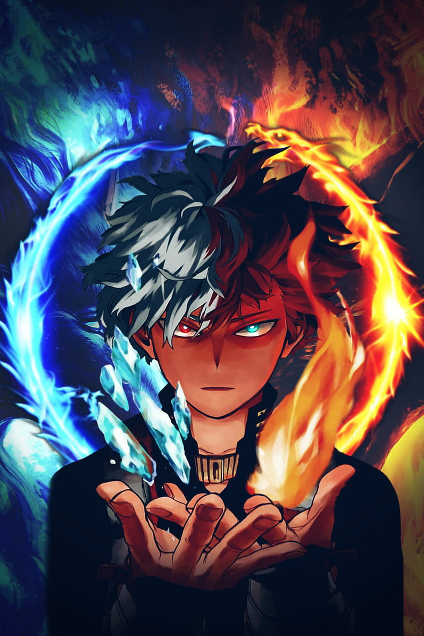 1280x2120 My Hero Academia 4k Cool Shoto Todoroki iPhone 6 plus Wallpaper  HD Anime 4K Wallpapers Images Photos and Background  Wallpapers Den