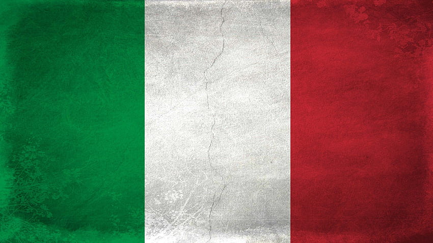 Италия, флаг, гръндж / и мобилен фон, готин италиански флаг HD тапет