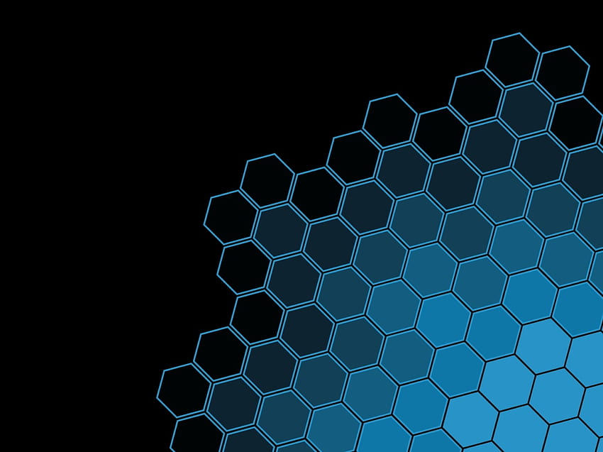 Black Blue Hexagon Pattern Resolution , Abstract , , and Background, Dark  Hexagon HD wallpaper | Pxfuel