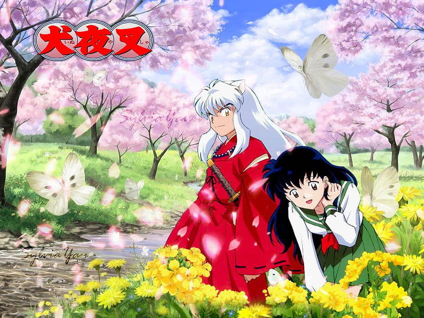 Inuyasha, Romantic Anime Inuyasha HD wallpaper