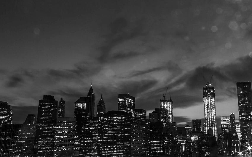 New York City Black And White MacBook Air . AllMac HD wallpaper | Pxfuel