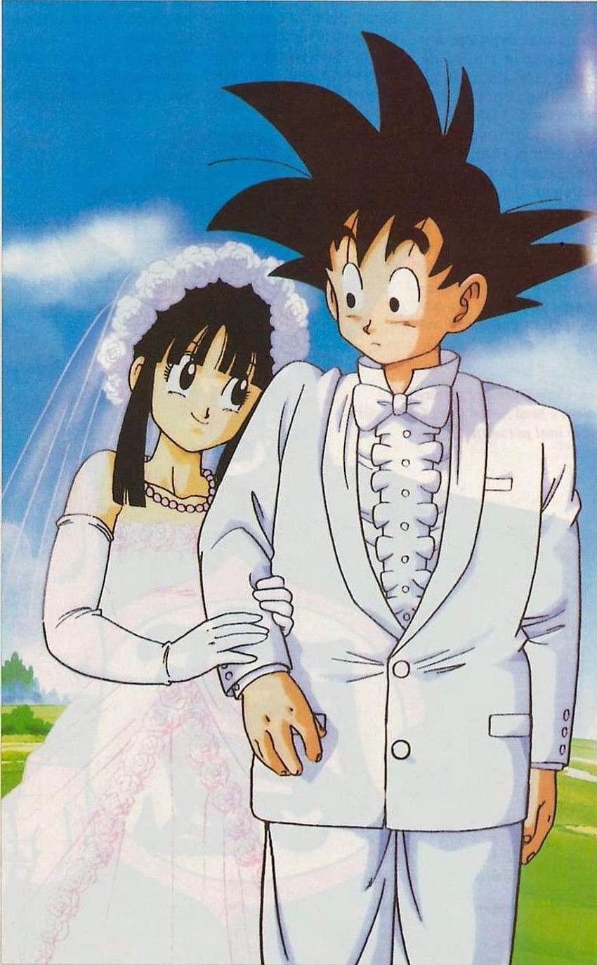 Goku und Chichi, süßer Goku und Chichi HD-Handy-Hintergrundbild