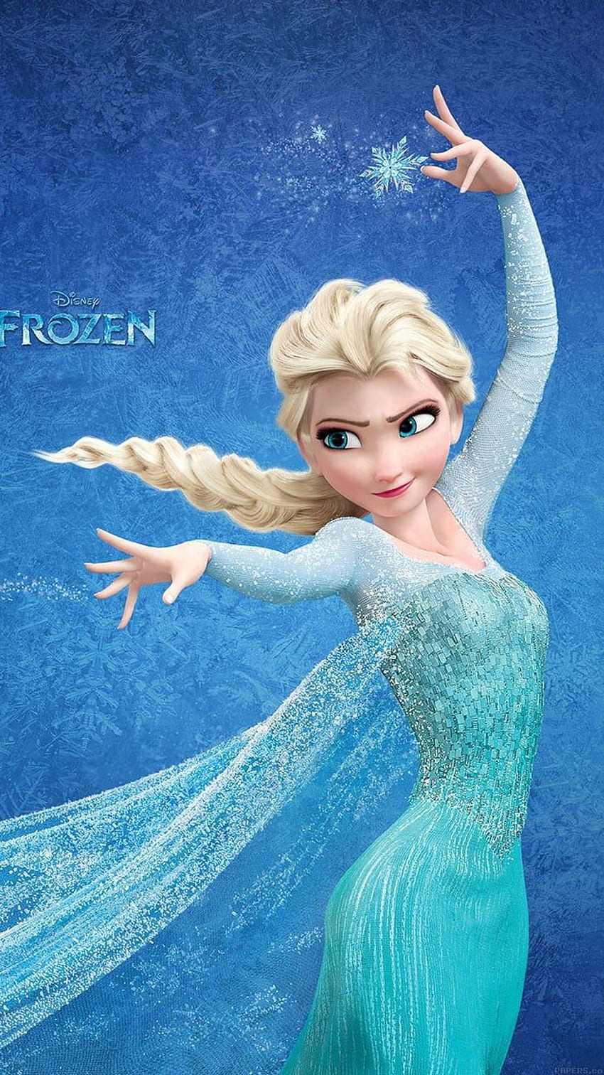 Elsa de Frozen. princesa de disney congelada, princesa de disney elsa, princesa de disney iphone fondo de pantalla del teléfono