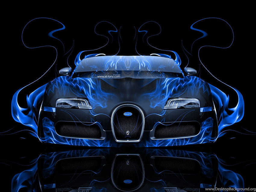 Bugatti Car Of Bugatti Cars Cool. Фон, електрическа синя кола HD тапет