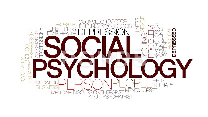 Social Psychology Animated Word Cloud, Text Animation - 能源 HD wallpaper