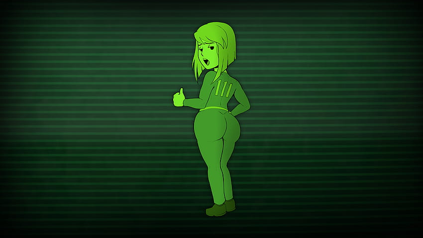 Fallout 4 Vault Girl – HD-Hintergrundbild