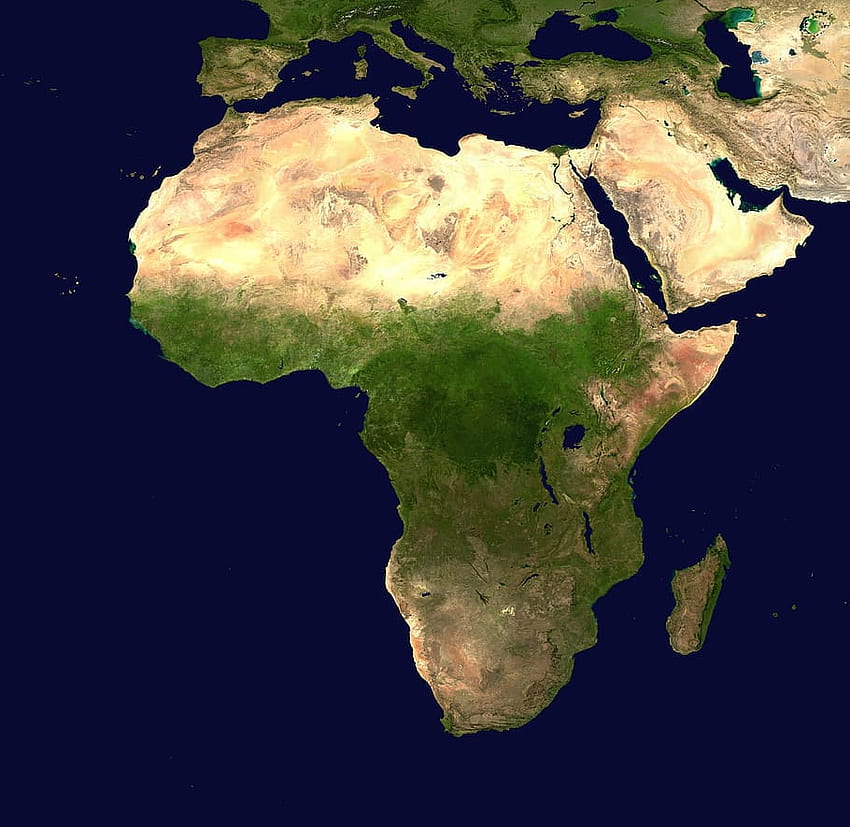 : ทวีปอเมริกาเหนือ แอฟริกา มุมมองทางอากาศ ภูมิศาสตร์ แผนที่ แผนที่ตะวันออกกลาง วอลล์เปเปอร์ HD
