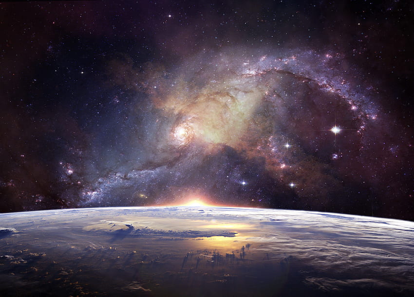 Ruang, Bintang, Alam Semesta, Galaksi Wallpaper HD