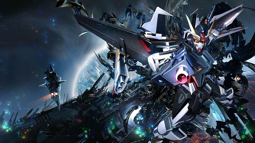 Cool Gundam Background HD wallpaper