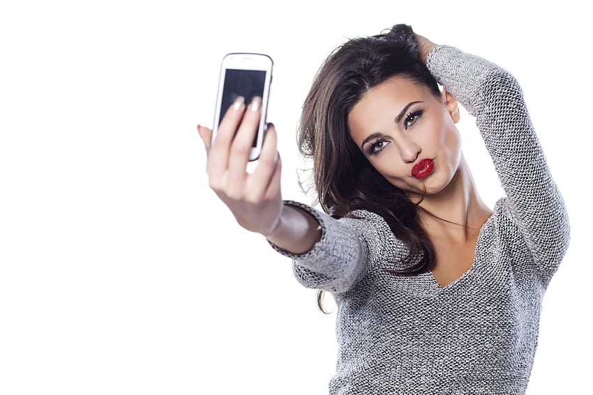 Model Retina Ultra . Background ., Selfie HD wallpaper | Pxfuel