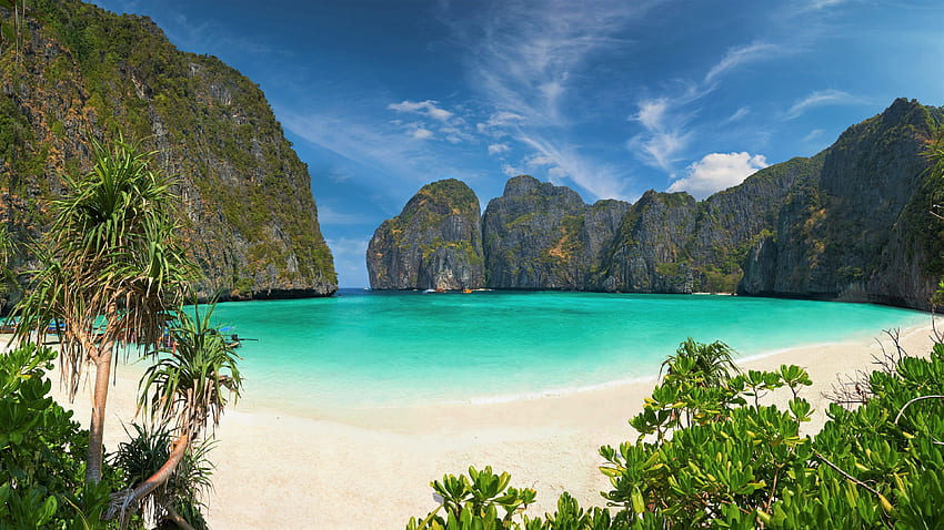 Phi Phi Island in Thailand Ultra . Background ., Island 3840 X 2160 HD wallpaper