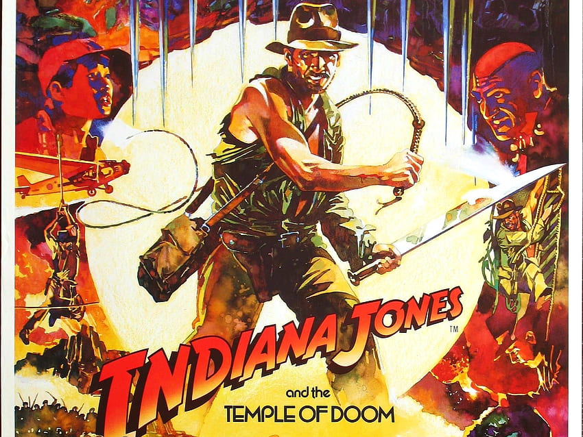 Indiana Jones y el templo maldito. ., Arte de Indiana Jones fondo de pantalla