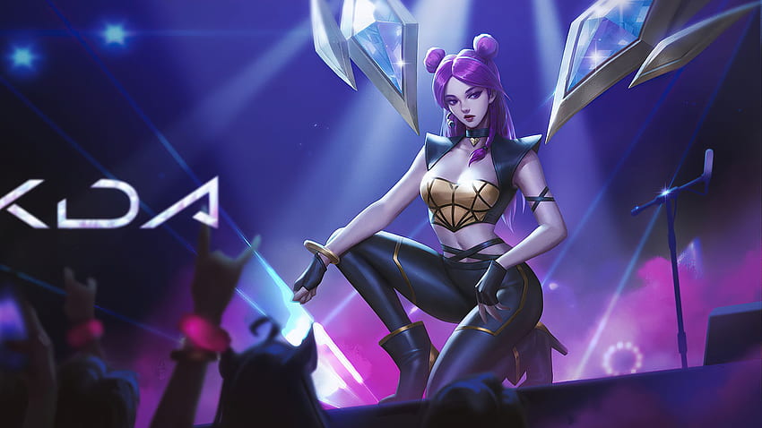 Kda, League Of Legends, Music Concert, Art, , , Background, A2e326, KDA ...