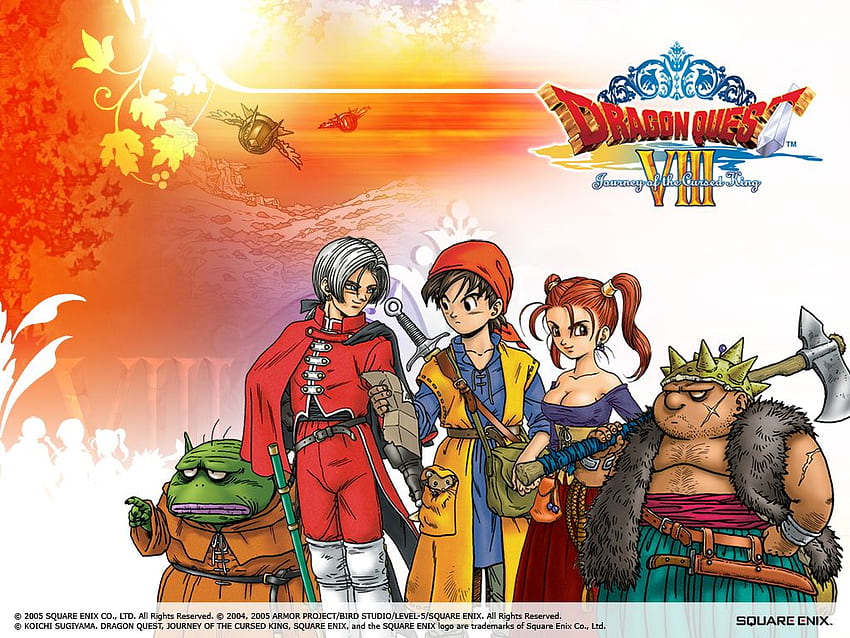 Dragons Den: Dragon Quest Fansite > Dragon Quest VIII PS2 >, Dragon Quest 8 HD-Hintergrundbild