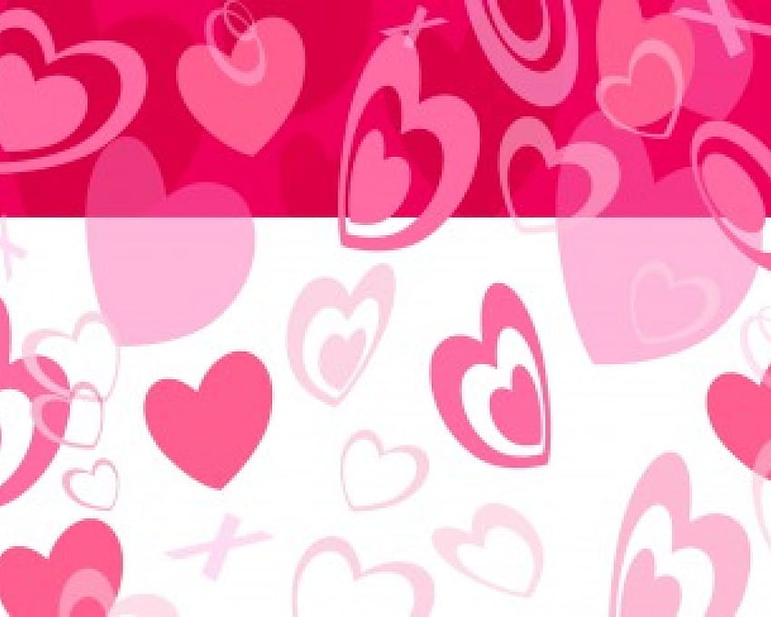 Hati merah muda, hati, cinta Wallpaper HD