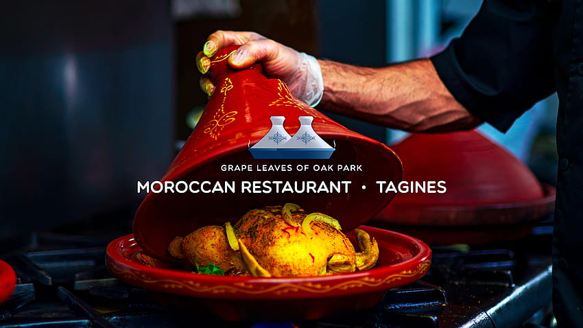 FEUILLES DE VIGNE DE OAK PARK, cuisine marocaine Fond d'écran HD