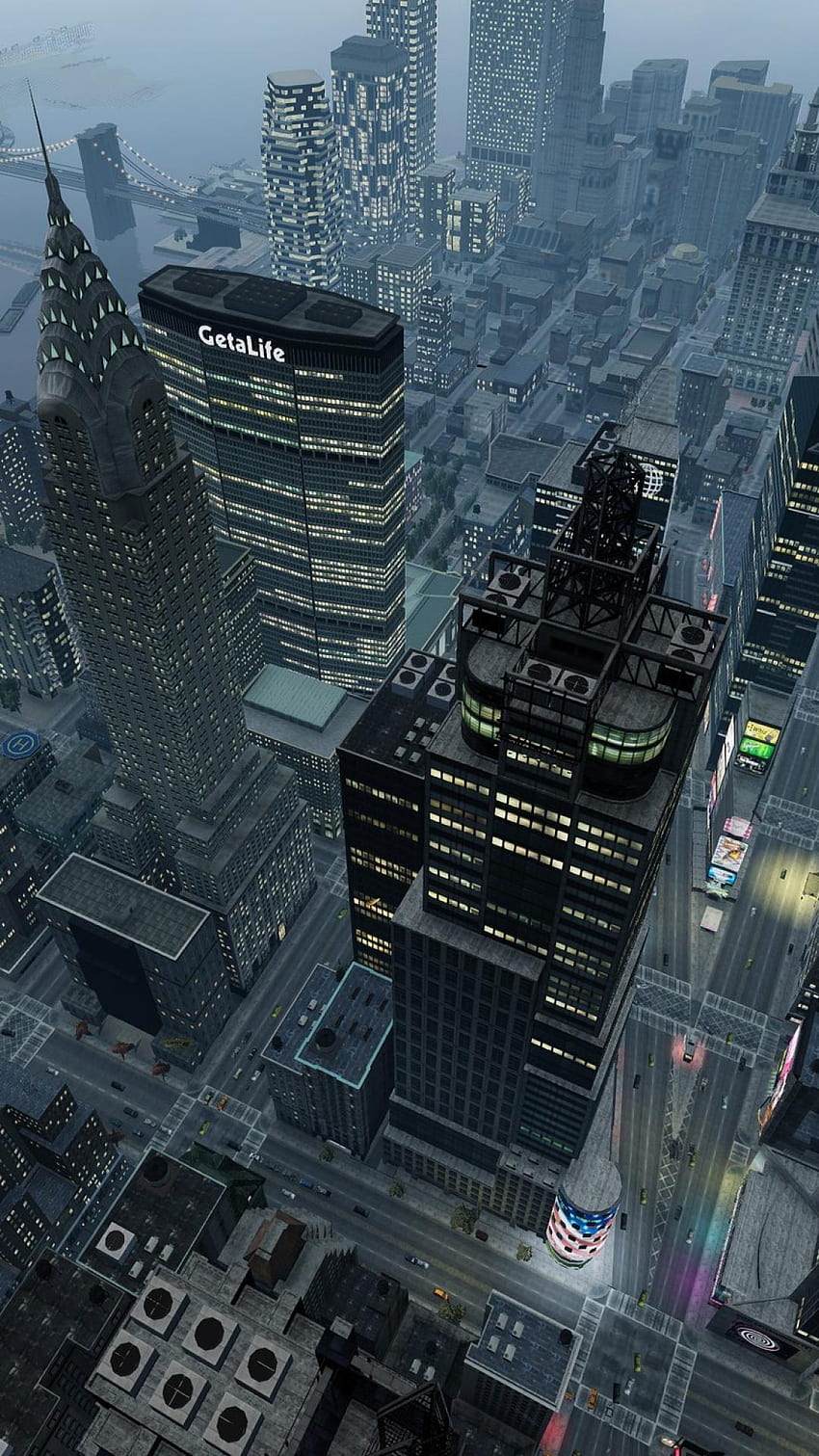 Liberty City, Grand Theft Auto, GTA, GTA 4, GTA IV HD-Handy-Hintergrundbild