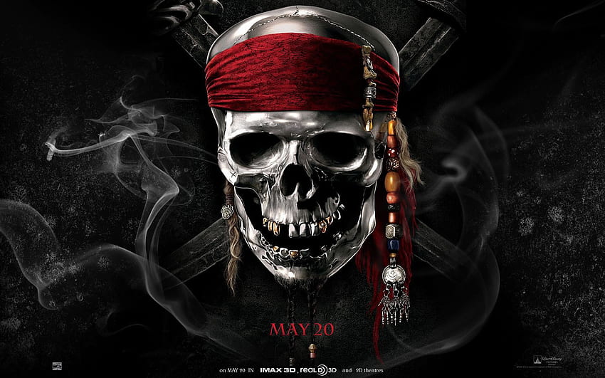 Pirates Caribbean Fantasy Dark Horror Skulls HD wallpaper  Pxfuel