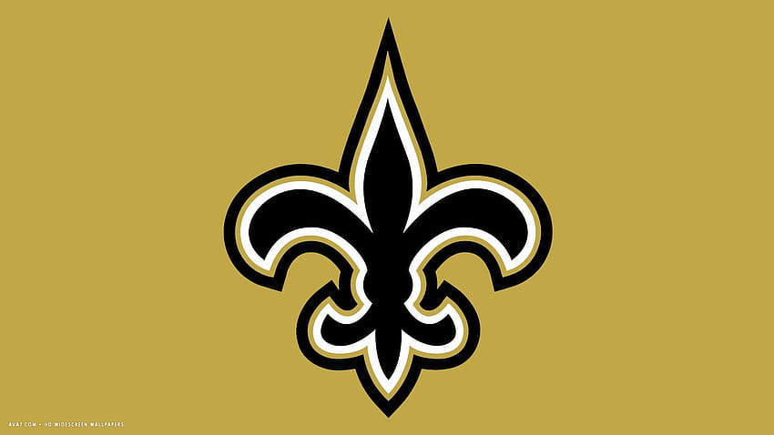 logotipo do new orleans saints widescreen / americano, Saints Football papel de parede HD