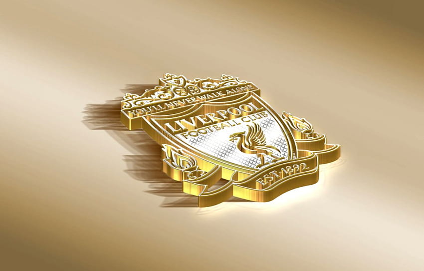 Logo Golden Football Liverpool Fc Ynwa Soccer - Liverpool 3D 2019 HD wallpaper