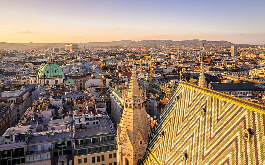 Una guida esperta per un weekend a Vienna, Vienna Skyline Sfondo HD