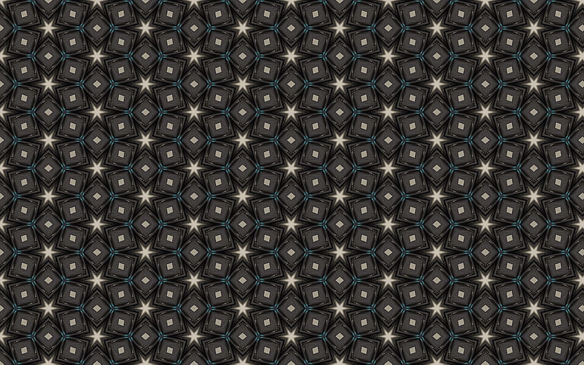 Stars, Pattern, Texture, Textures, Squares, Rhombuses, Diamonds, Symmetric HD wallpaper