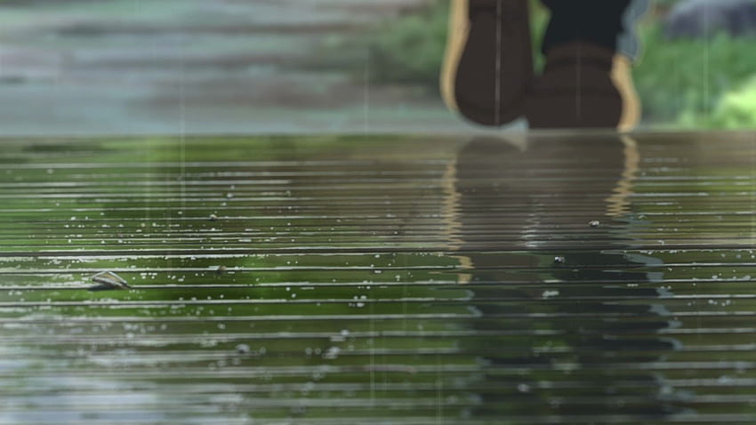 anime, O Jardim das Palavras, Makoto Shinkai / papel de parede HD