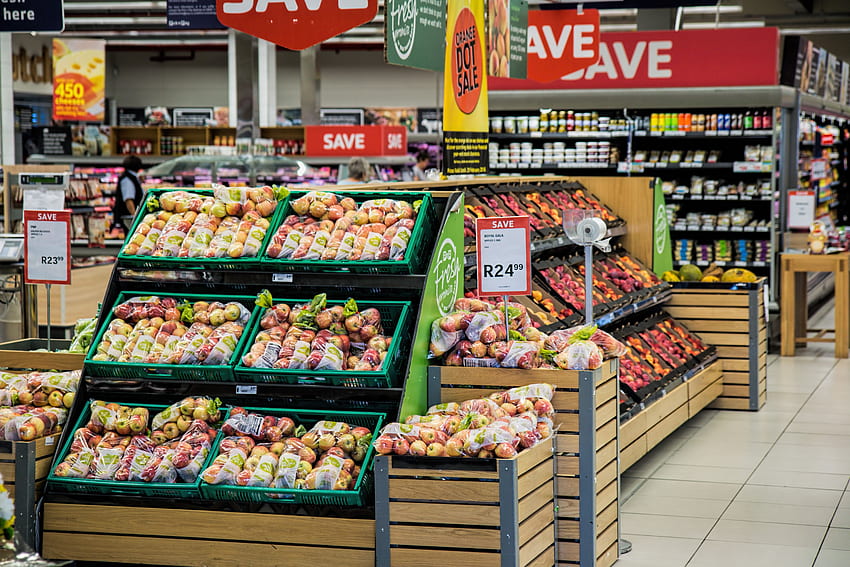 Grocery Store · Stock, Supermarket HD wallpaper