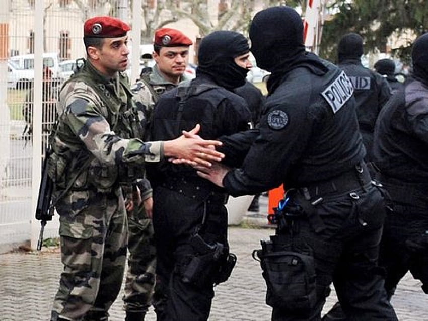 Forces Spéciales, Razzia, Armee, Streitkräfte, Nationale, Polizei, Französisch, Spezial HD-Hintergrundbild