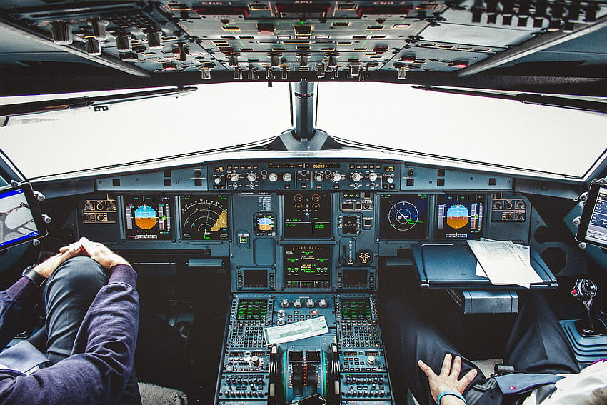 Gratis Full Airbus A320 Cockpit Pilotstories, Aircraft Cockpit HD wallpaper