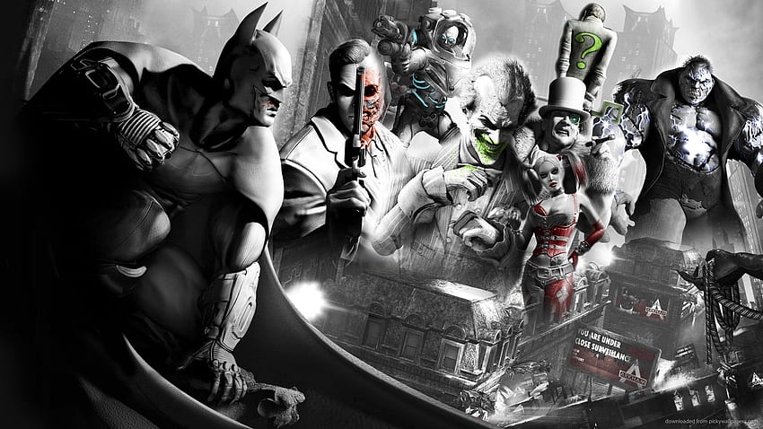 Personajes de Batman Arkham City fondo de pantalla | Pxfuel