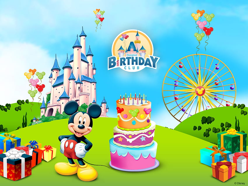  Cumpleaños de Mickey Mouse para tu móvil