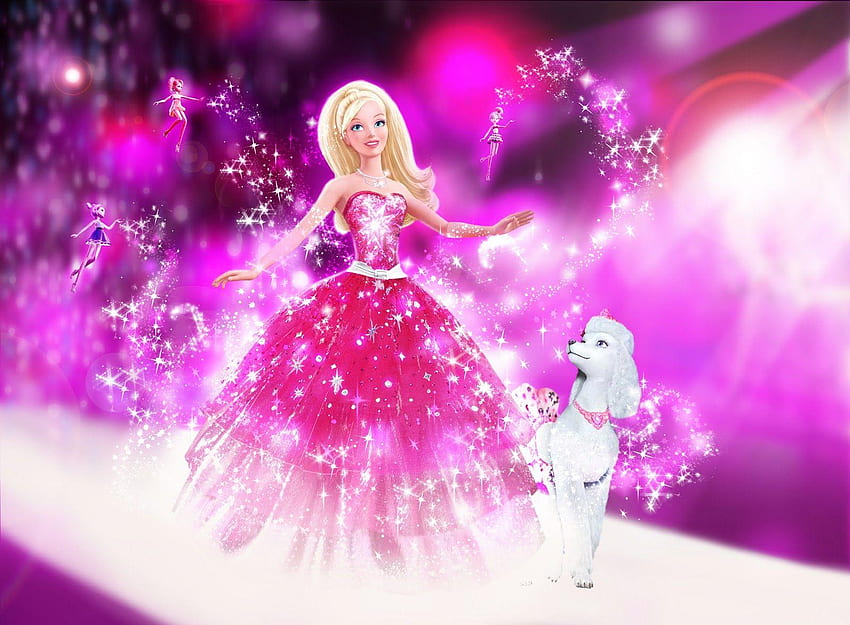 Fond Rose Barbie Fond d'écran HD
