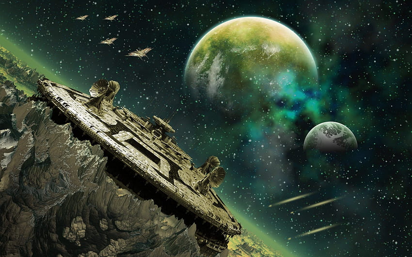 (2560×1600). Ufo's / Aliens /Space Art, Alien Spaceship HD wallpaper