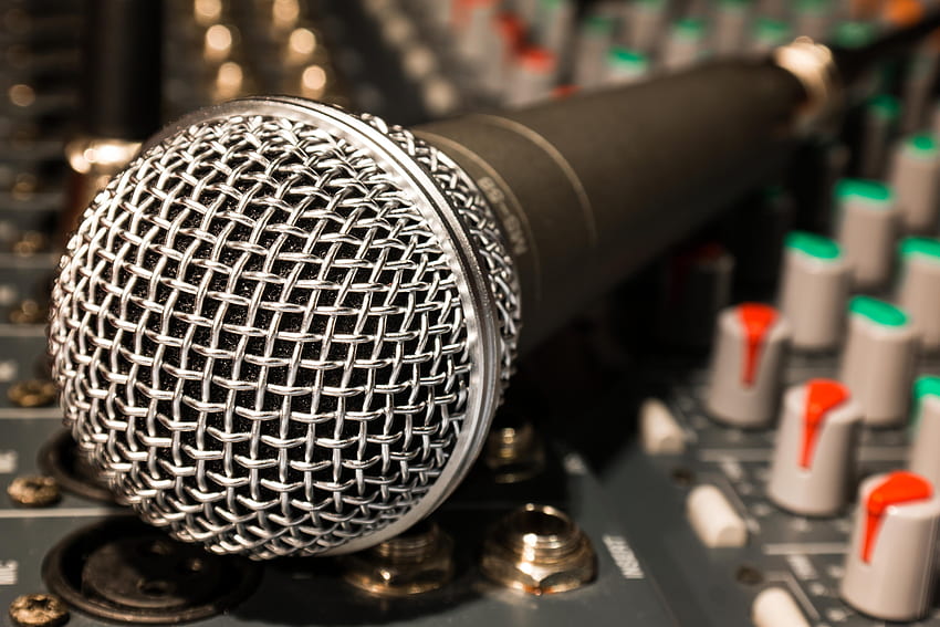 Music, Cable, Mixer, Microphone HD wallpaper