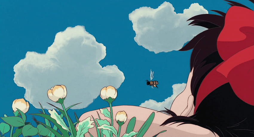 Kikis Lieferservice und Hintergrund., Lieferstudio Kiki Ghibli Service HD-Hintergrundbild