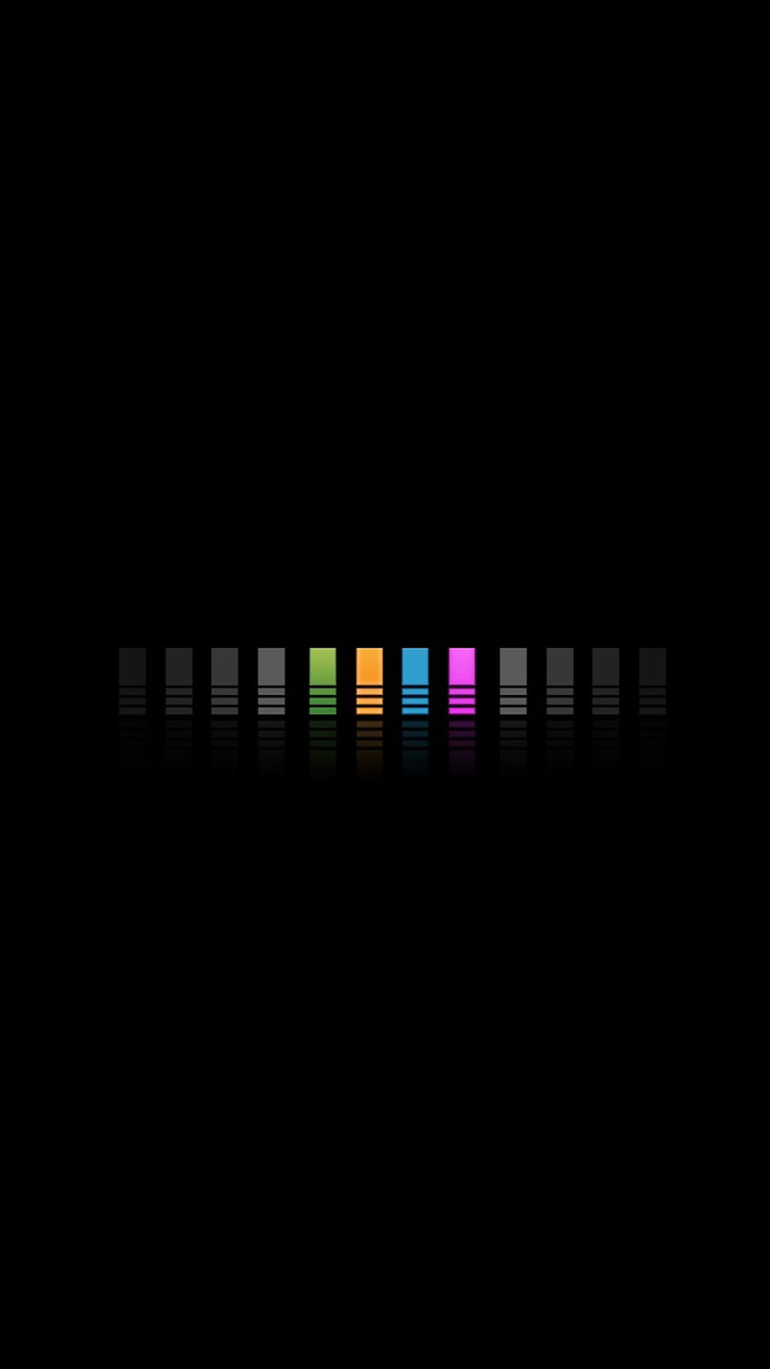 color, bright, sated, black HD phone wallpaper