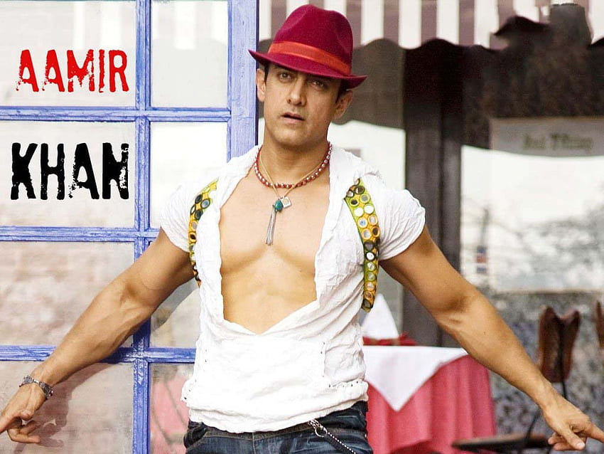 Aamir Khan Six Pack Abs Pendant Ghajini. Acteurs de Bollywood Fond d'écran HD