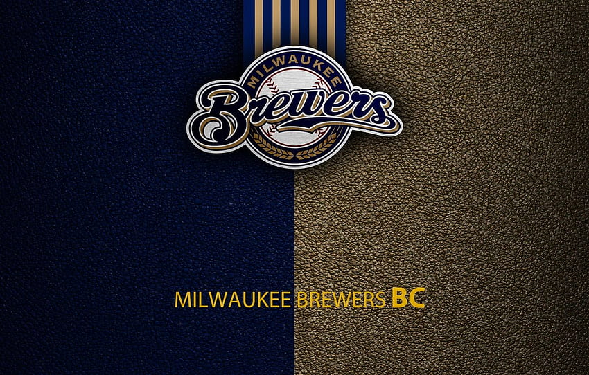 deporte, logo, béisbol, Milwaukee Brewers para su sección спорт fondo de pantalla