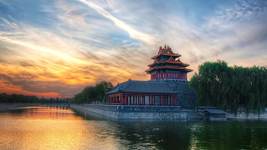 Città Proibita Pechino Asia Cina Mondo completo per, China Phone Sfondo HD