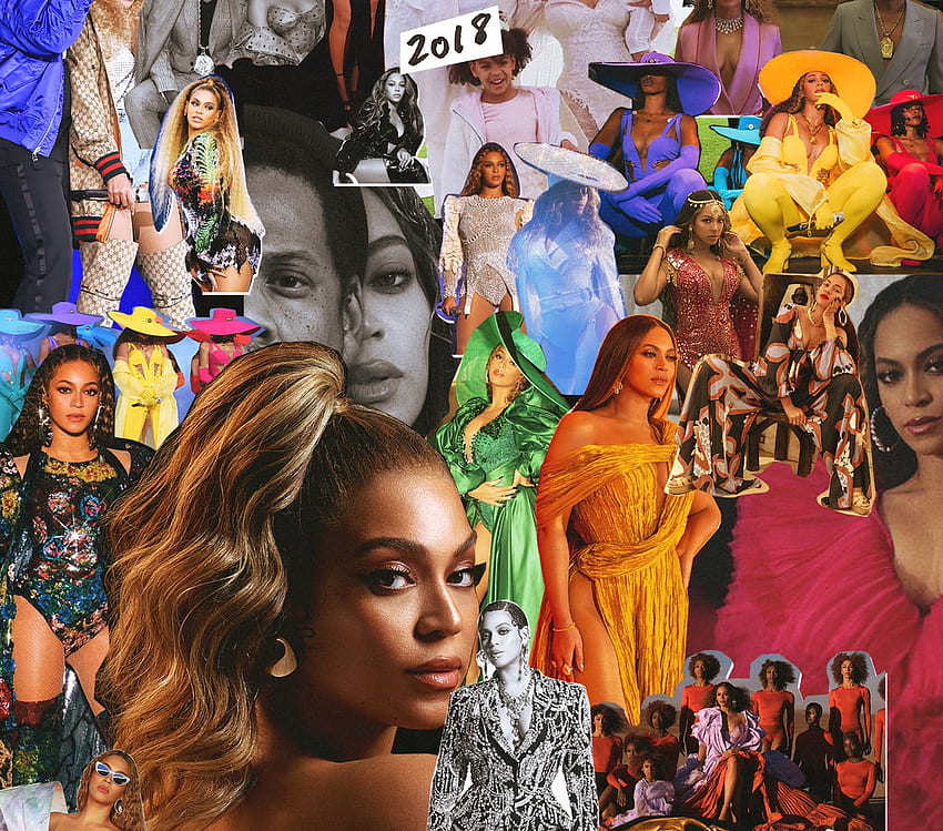 BEYONCÉ LEGION - 40 years of Beyoncé, Beyonce Collage HD wallpaper