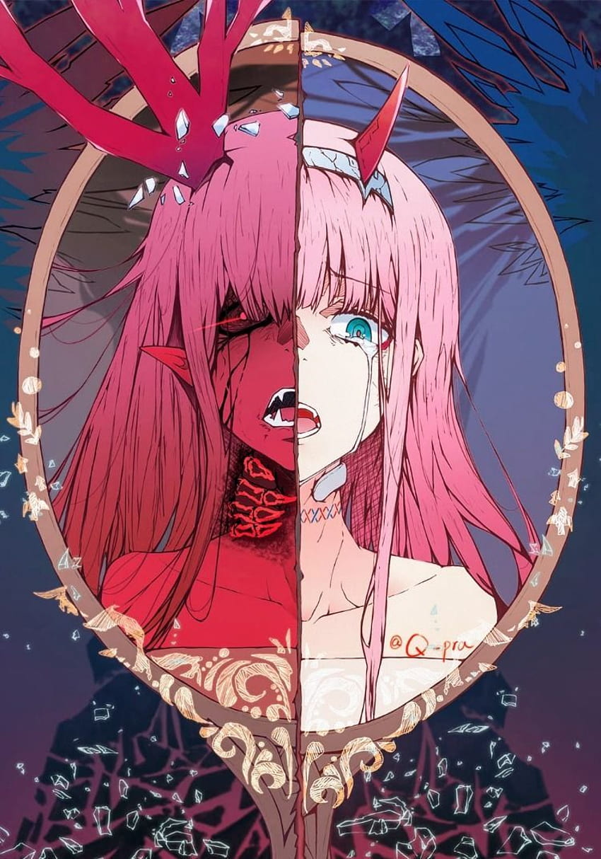 Zero two DARLING, anime, zero two, HD phone wallpaper