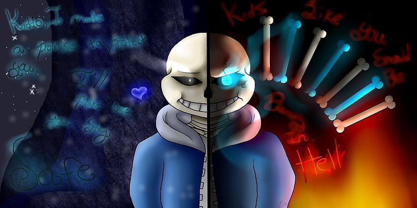 The girl with white hair}NAJ UNDERTALE AU X READER [on hold for, pj sans HD  wallpaper