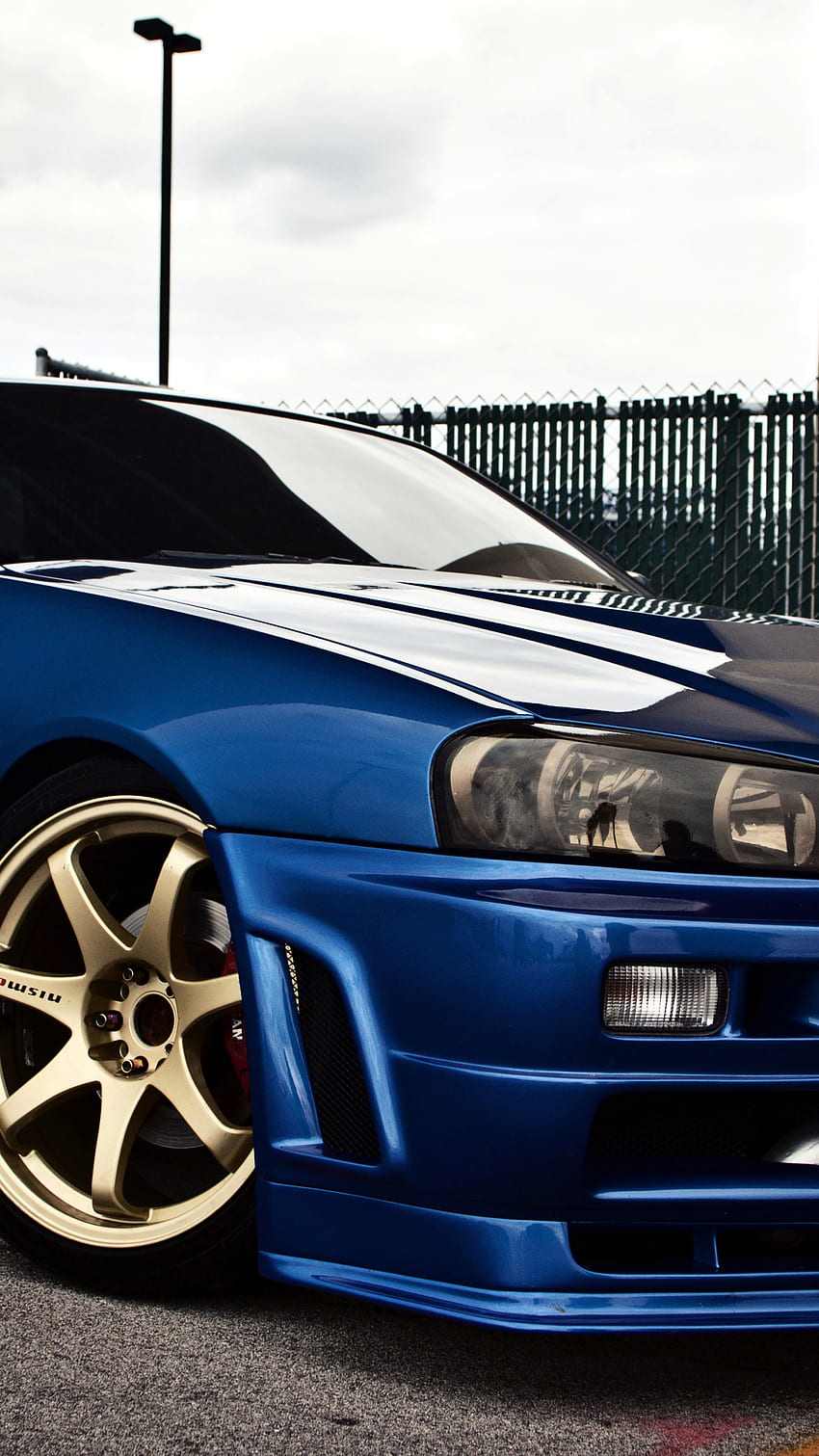 nissan skyline gtr r34 blaues auto und [] für ihr , Handy & Tablet. Entdecken Sie den Nissan GTR R34. GT R35, Nissan Skyline HD-Handy-Hintergrundbild