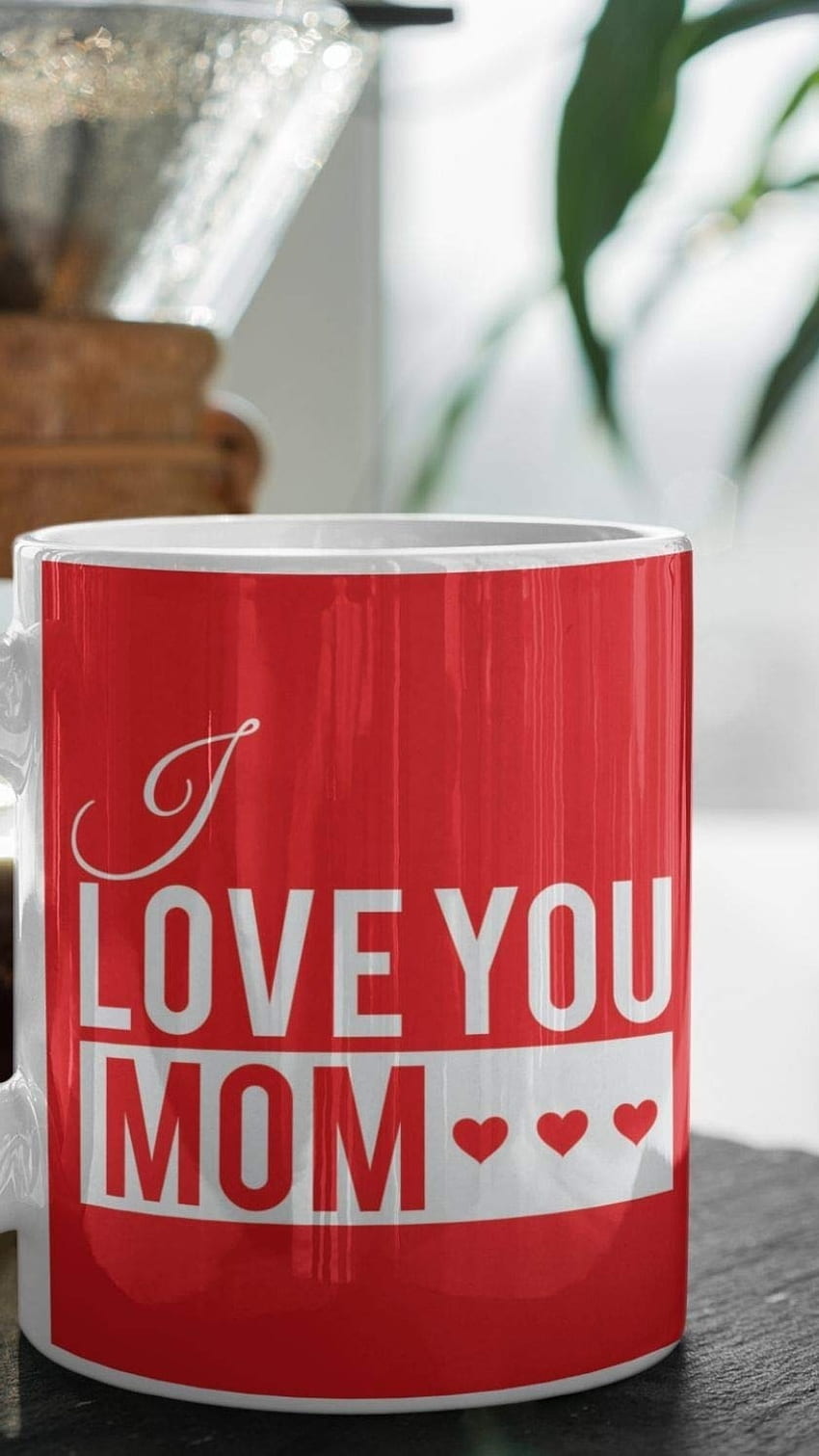 I Love Mom Dad, Love Mom, Coffee Mug HD phone wallpaper
