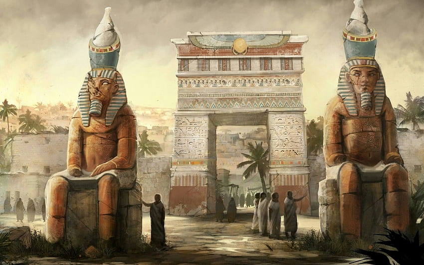 Brian Doss sur l'Afrique. Égypte ancienne, Égyptien, Dieux de l'Égypte ancienne Fond d'écran HD
