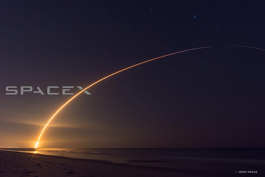 Tło SpaceX. SpaceX, logo Spacex Tapeta HD
