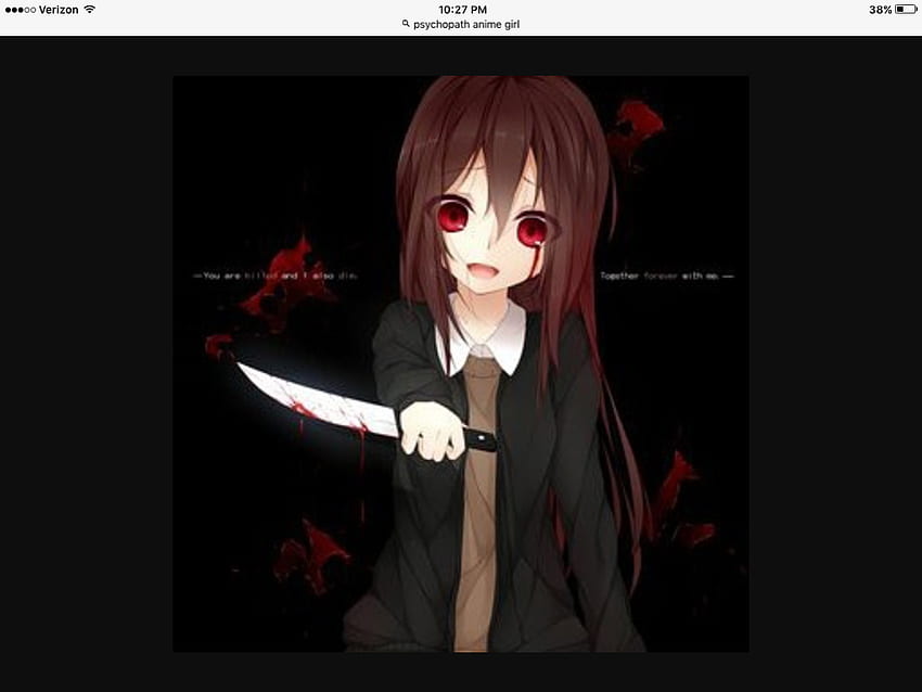 12++ Psychopath Anime Girl - Anime Top HD wallpaper | Pxfuel