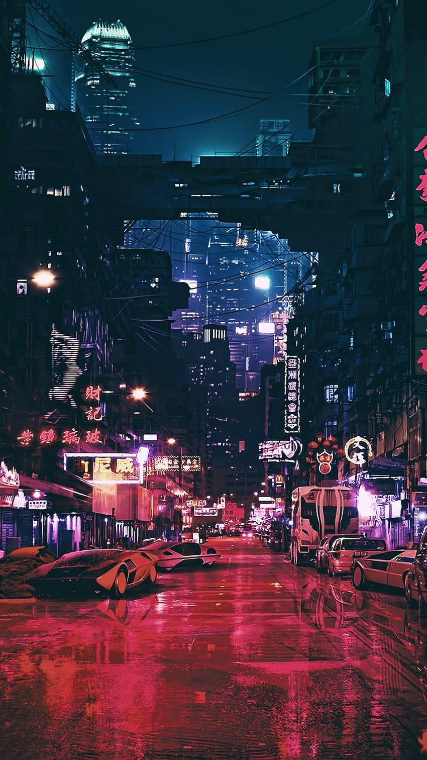 Cyberpunk City Sci-Fi Digital Art 4K Wallpaper #4.1974